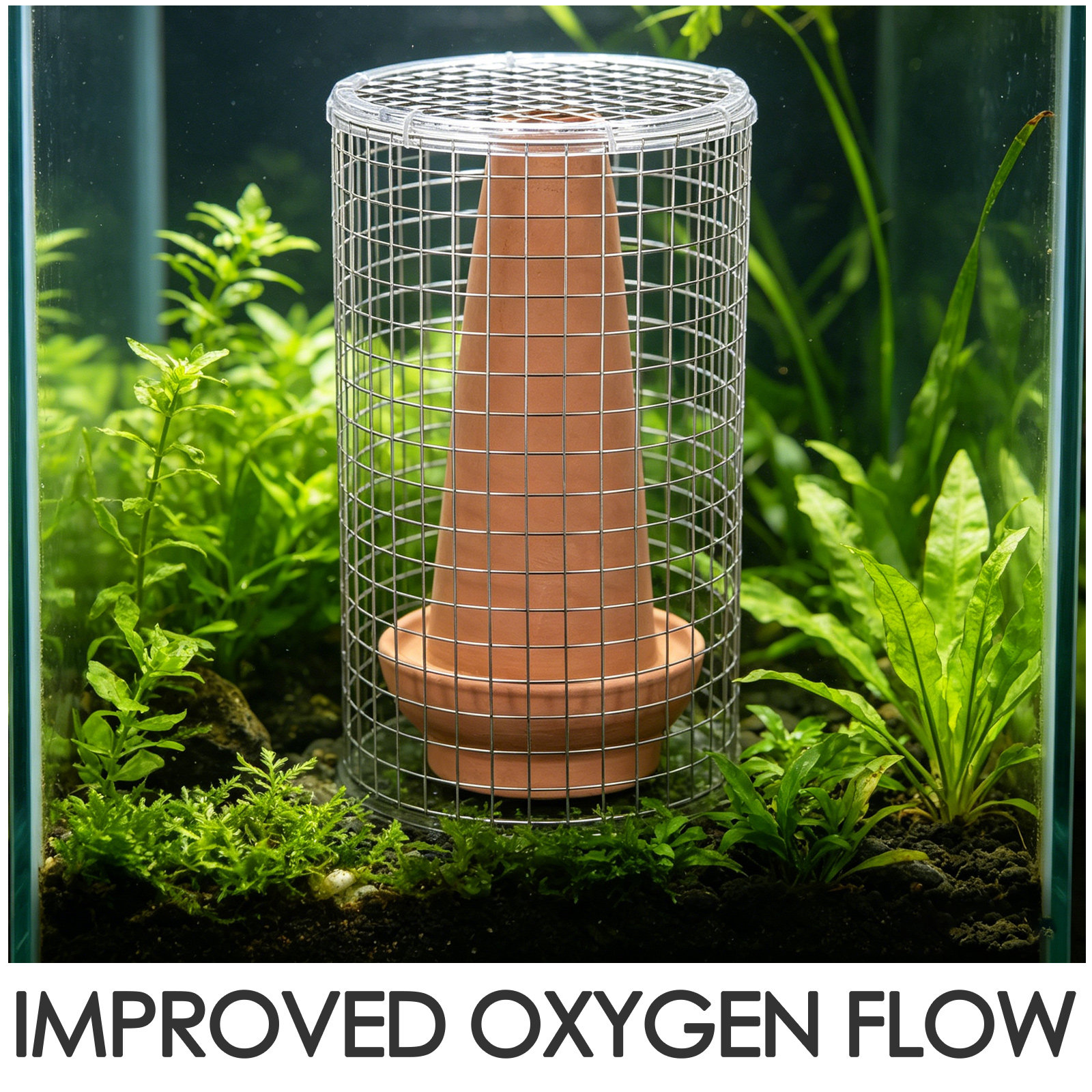 Aquarium Fish Cave - Breeding Cones For Fish Ceramic Shelter