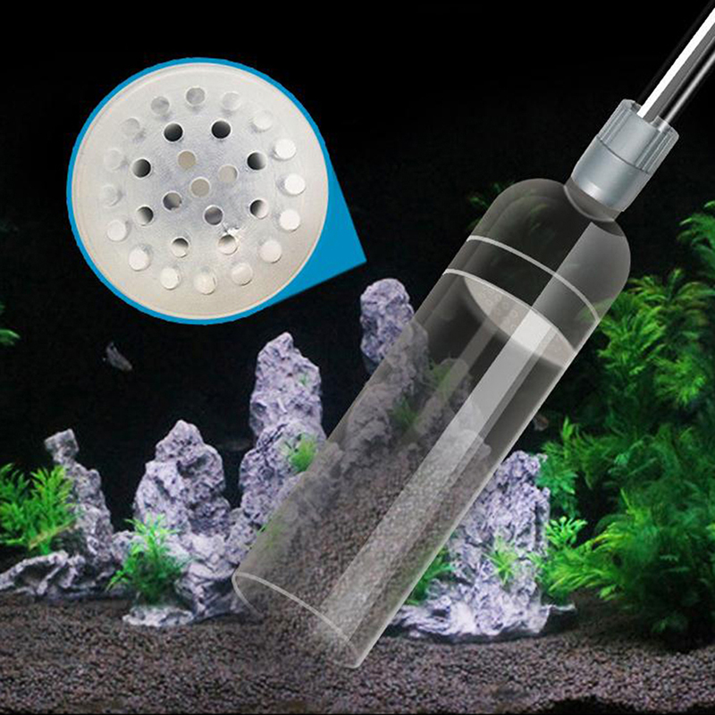 1Pc Semi-automatic Aquarium Cl - огляд і ціна Aquarium Fish Waste Collector