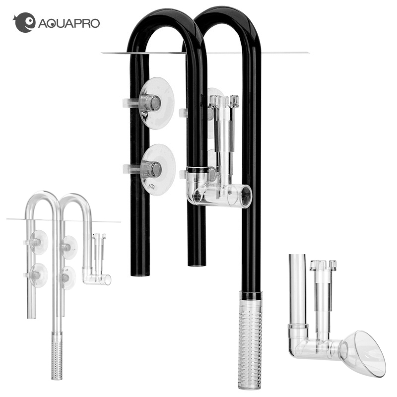 AQUAPRO Plastic Inflow Outflow - огляд і ціна Aquarium Fish Waste Collector