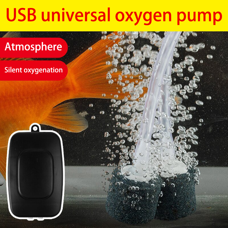 Mini Aquarium Air Pump Kit Oxy - огляд і ціна Aquarium Fish Accessories