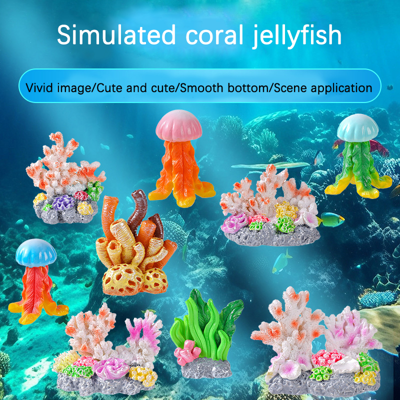 Mini Resin Fish Tank Accessori - огляд і ціна Aquarium Fish Artificial