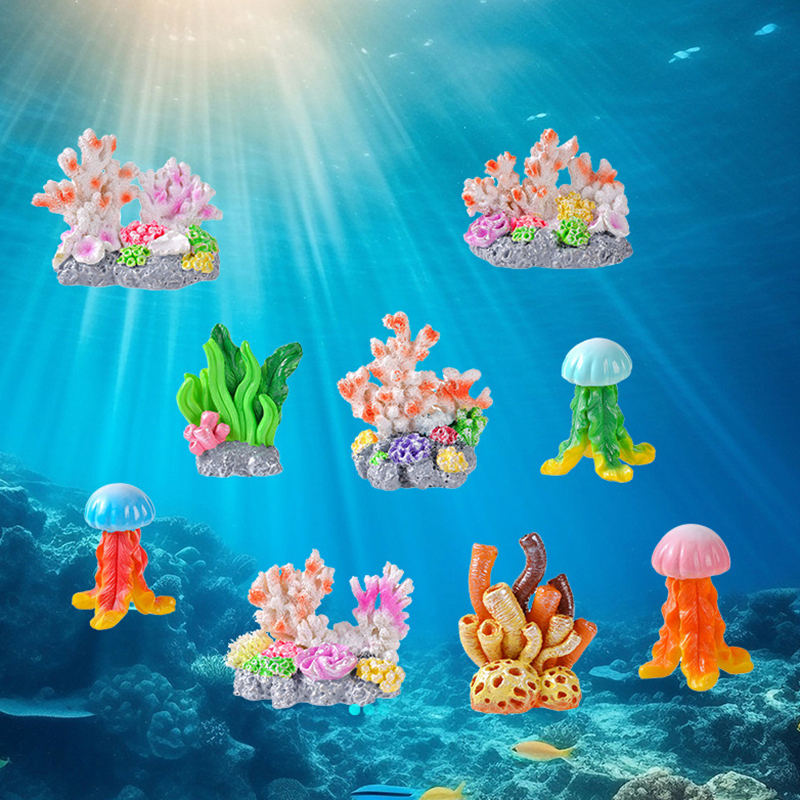 Mini Resin Fish Tank Accessori - огляд і ціна Aquarium Fish Artificial