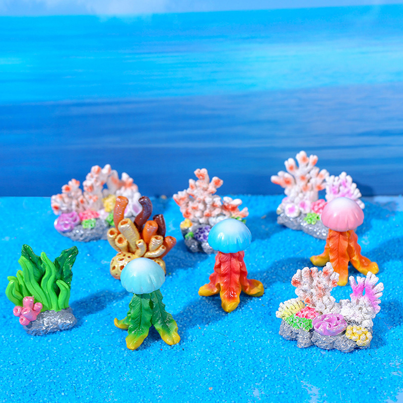 Mini Resin Fish Tank Accessori - огляд і ціна Aquarium Fish Artificial