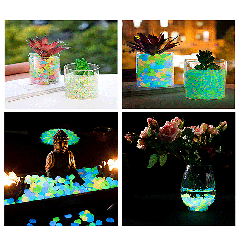 100pcs Garden Decor Luminous S - огляд і ціна Aquarium Fish Accessories