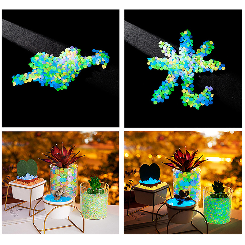 100pcs Garden Decor Luminous S - огляд і ціна Aquarium Fish Accessories