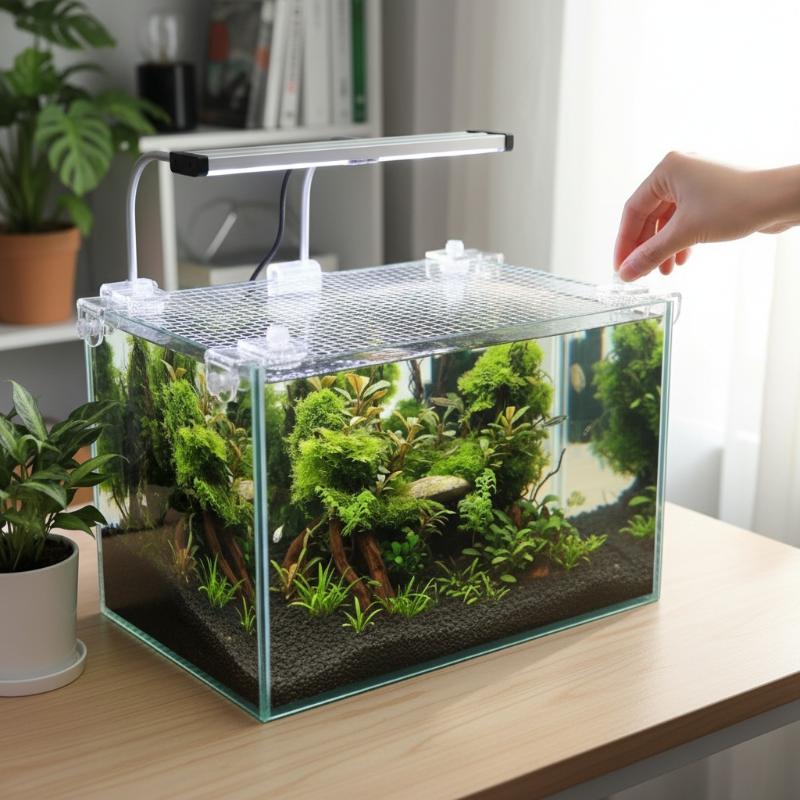 Anti Jump Fish Tank Guard Net  - огляд і ціна Aquarium Fish Jump Guard