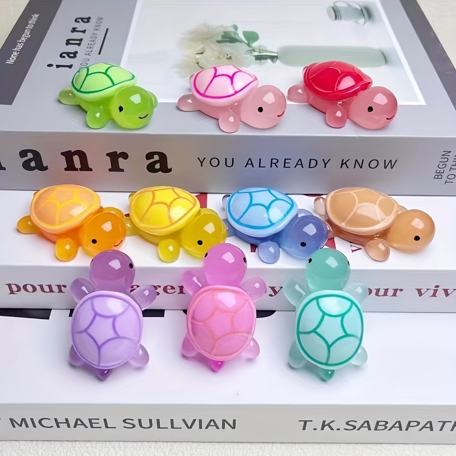 1-20pcs Mini Luminous Turtle H - огляд і ціна Fish Aquarium Home