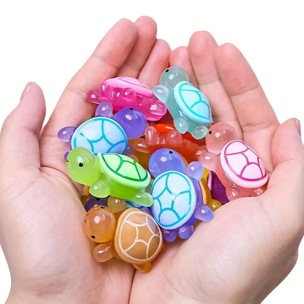 1-20pcs Mini Luminous Turtle H - огляд і ціна Fish Aquarium Home