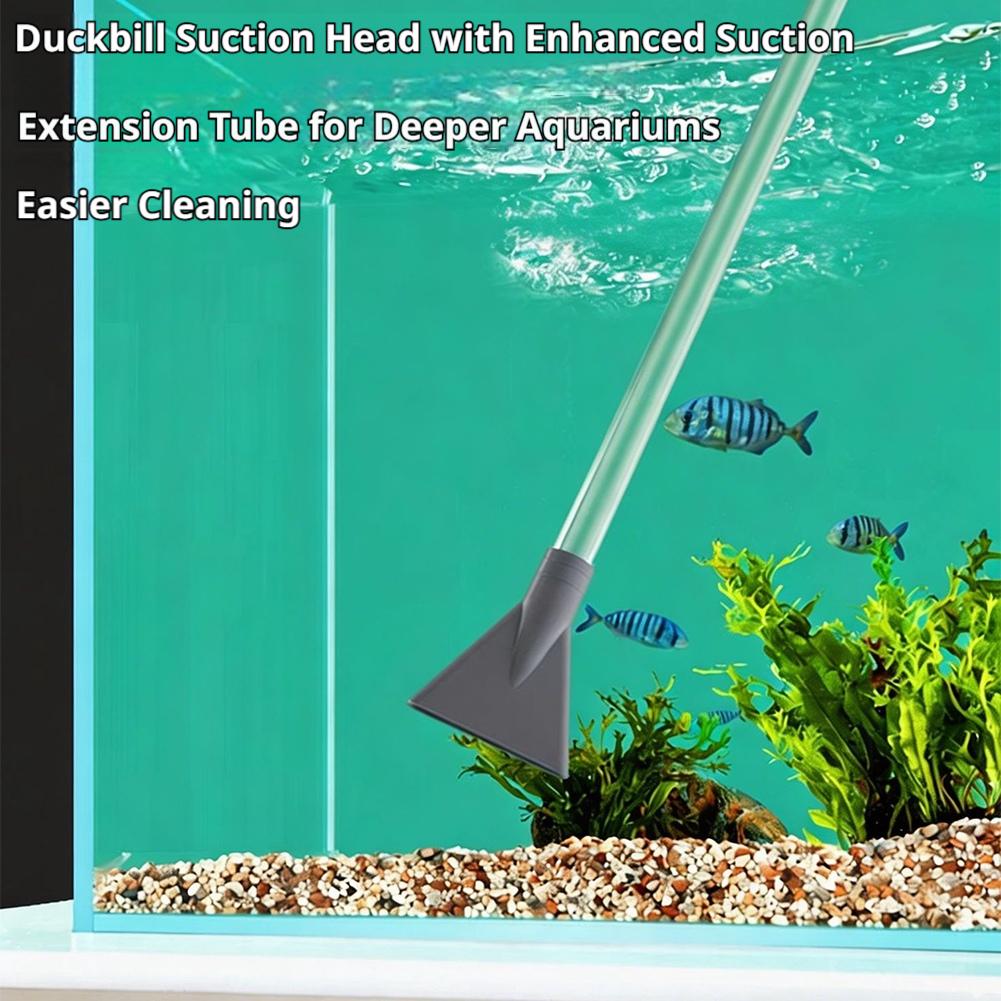 Manual Aquarium Siphon Fish Ta - огляд і ціна Aquarium Fish Waste Collector