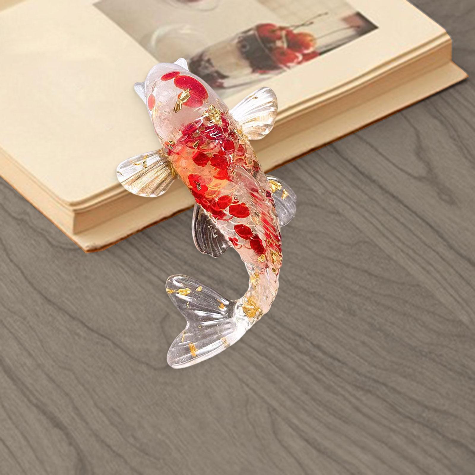 Realistic Koi Fish Sculpture R - огляд і ціна Aquarium Fish Japanese