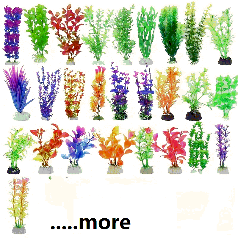 Artificial Underwater Plastic  - огляд і ціна Aquarium Fish Artificial