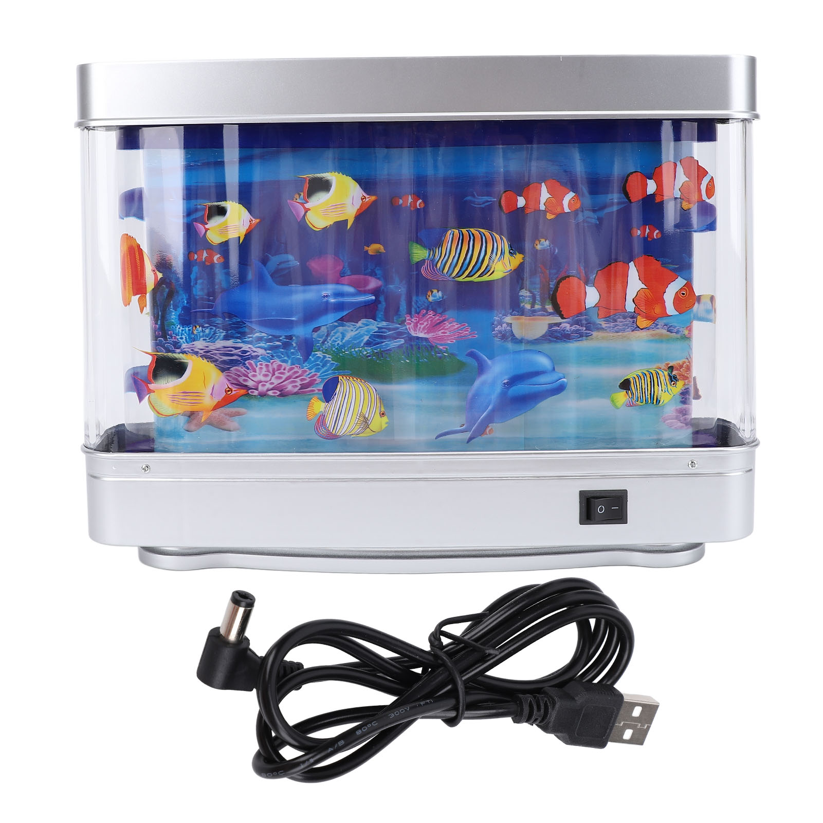 Fake Fish Tank Lamp Mini Decor - огляд і ціна Aquarium Fish Artificial