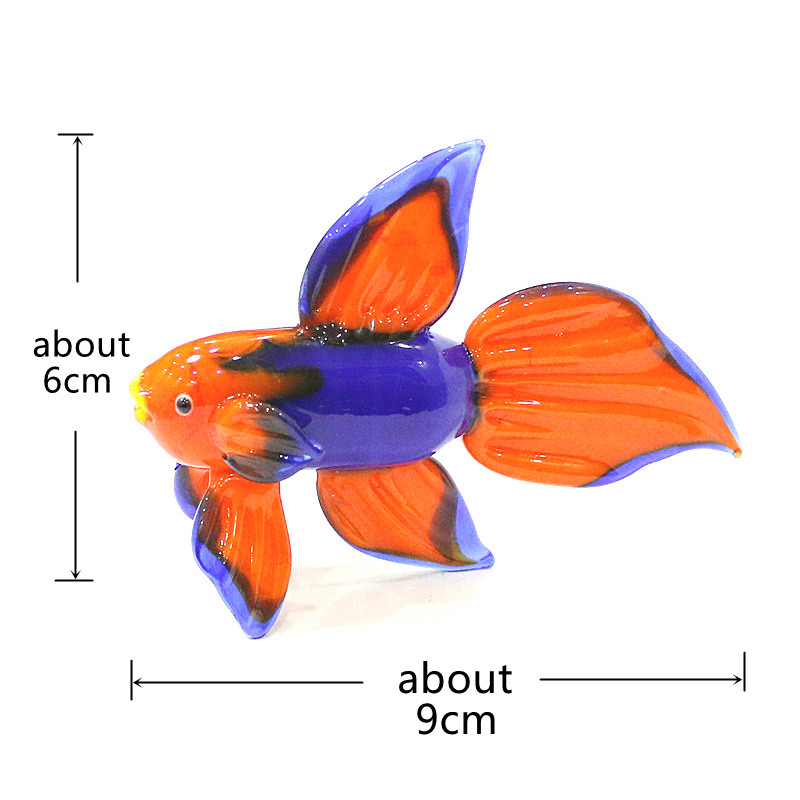 Orange Murano Glass Tropical F - огляд і ціна Aquarium Fish Live