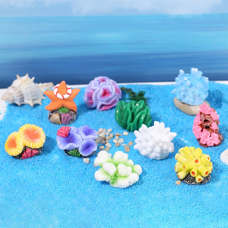 Colorful Resin Aquarium Mini A - огляд і ціна Aquarium Fish Artificial