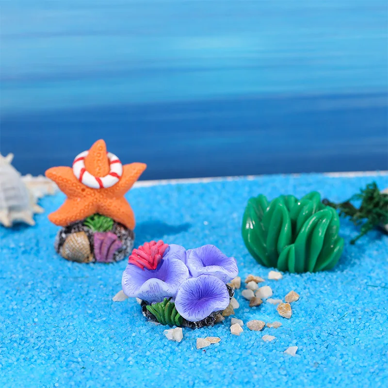 Colorful Resin Aquarium Mini A - огляд і ціна Aquarium Fish Artificial