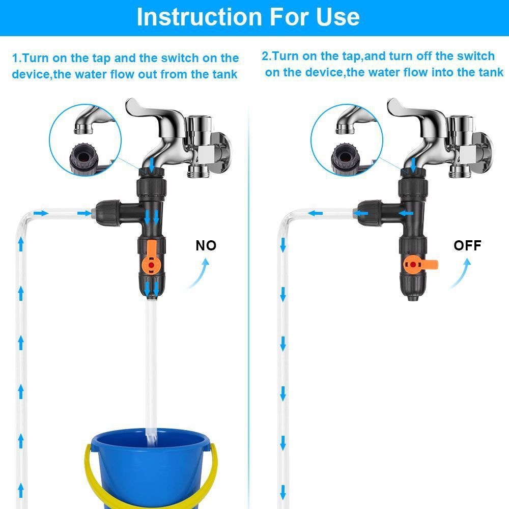 Fish Tank Water Changer Access - огляд і ціна Aquarium Fish Waste Collector