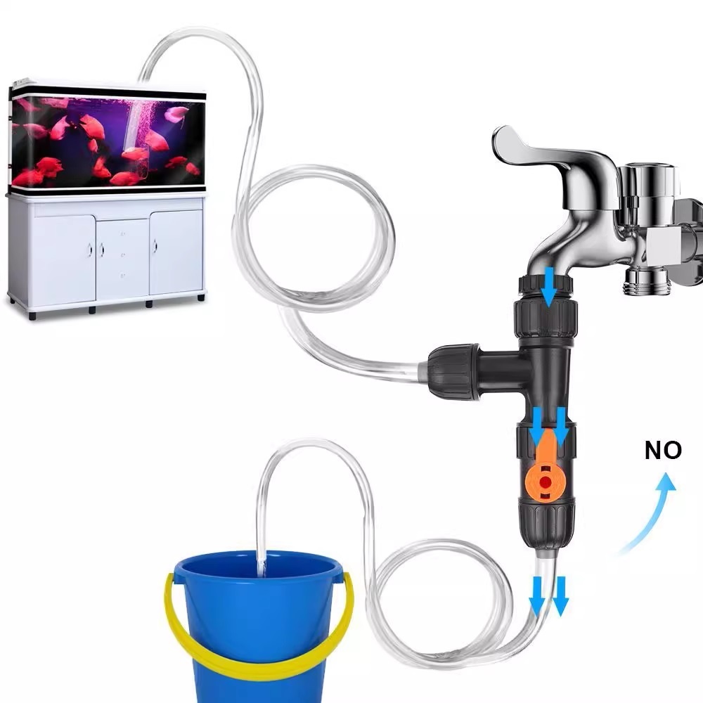 Fish Tank Water Changer Access - огляд і ціна Aquarium Fish Waste Collector