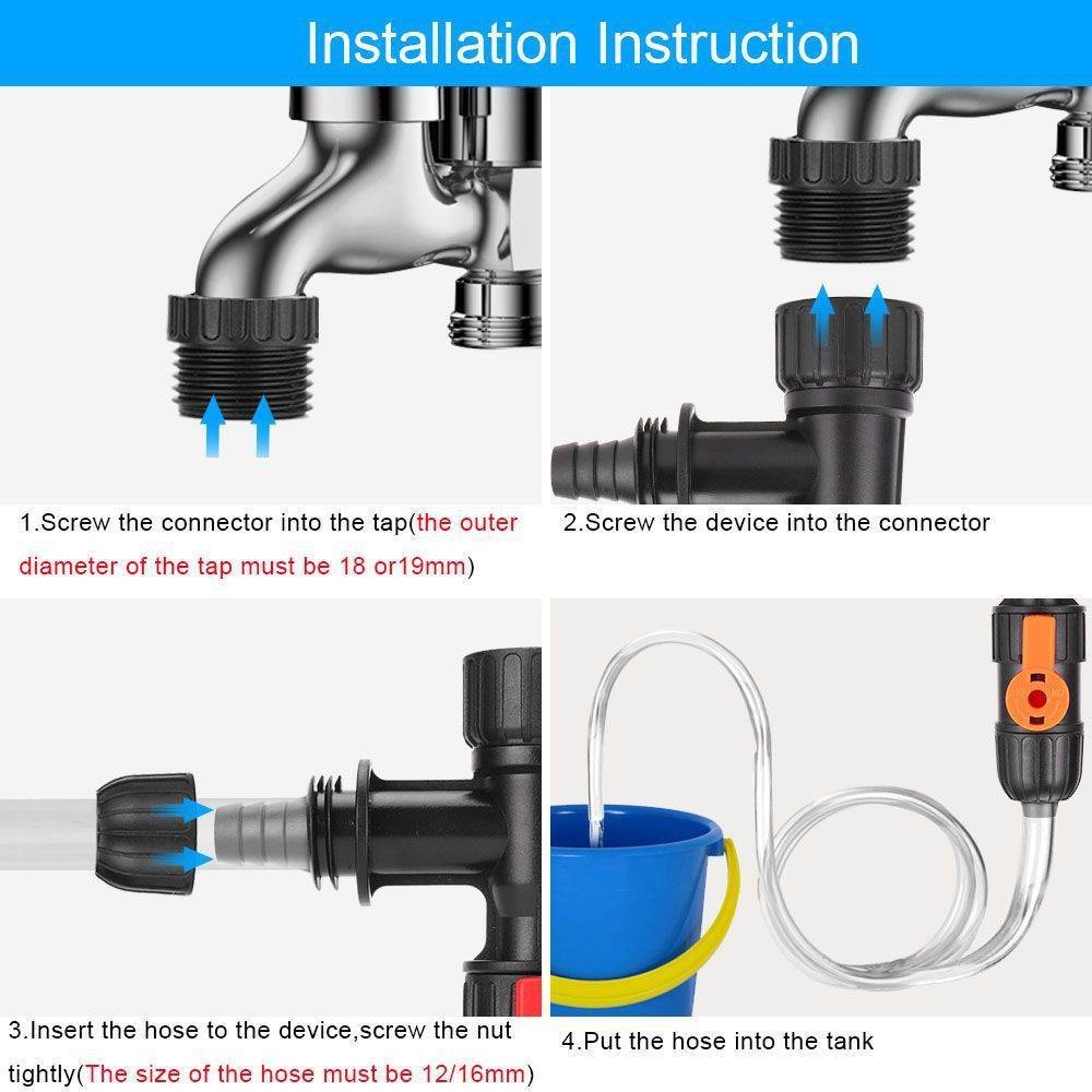 Fish Tank Water Changer Access - огляд і ціна Aquarium Fish Waste Collector