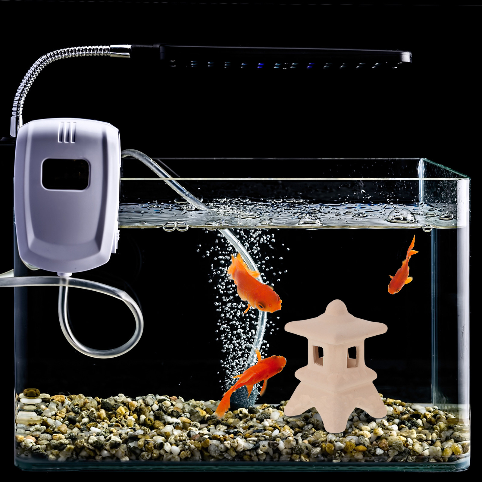 2Pcs Ceramic Fish Tank Decor F - огляд і ціна Aquarium Fish Japanese