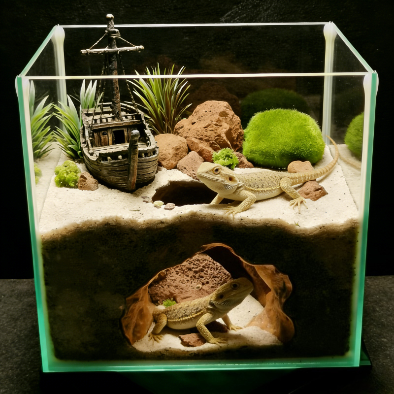 Sinkhole Cave Aquarium Ornamen - огляд і ціна Aquarium Fish Cave