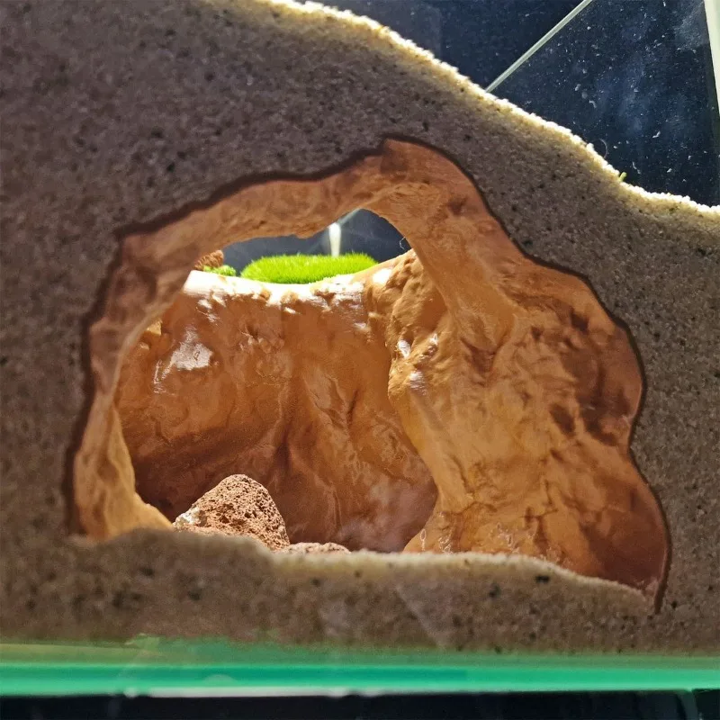 Sinkhole Cave Aquarium Ornamen - огляд і ціна Aquarium Fish Cave