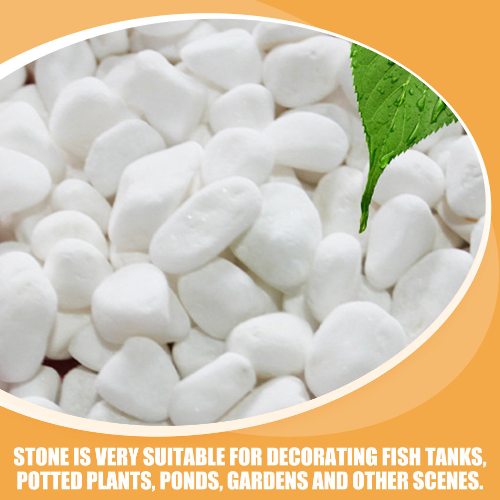 1Set White Decorative Stone El - огляд і ціна Fish Aquarium Home