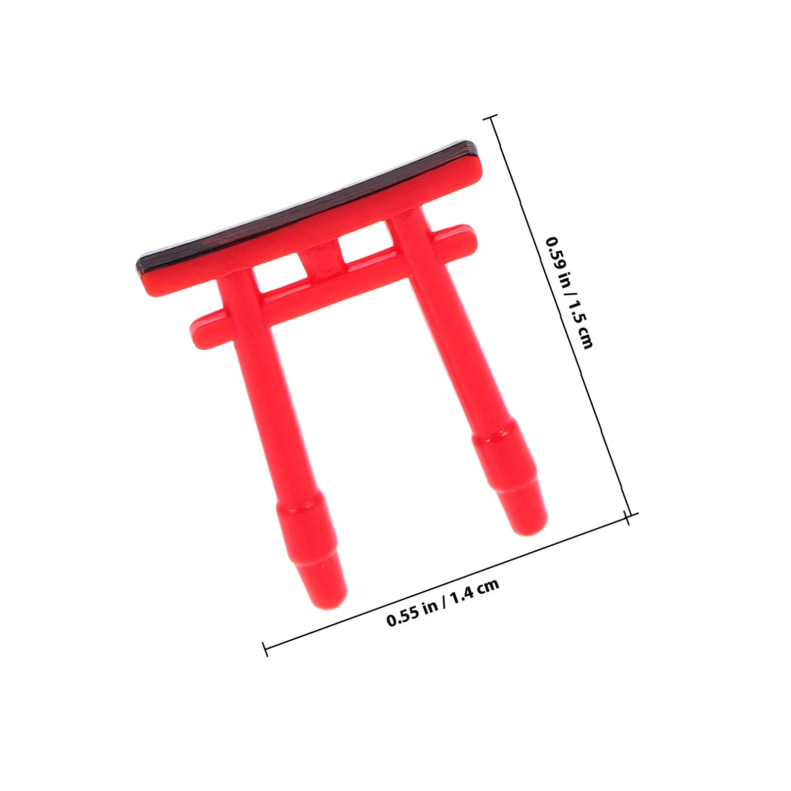 5Pcs Japanese Torii Gate Minia - огляд і ціна Aquarium Fish Japanese