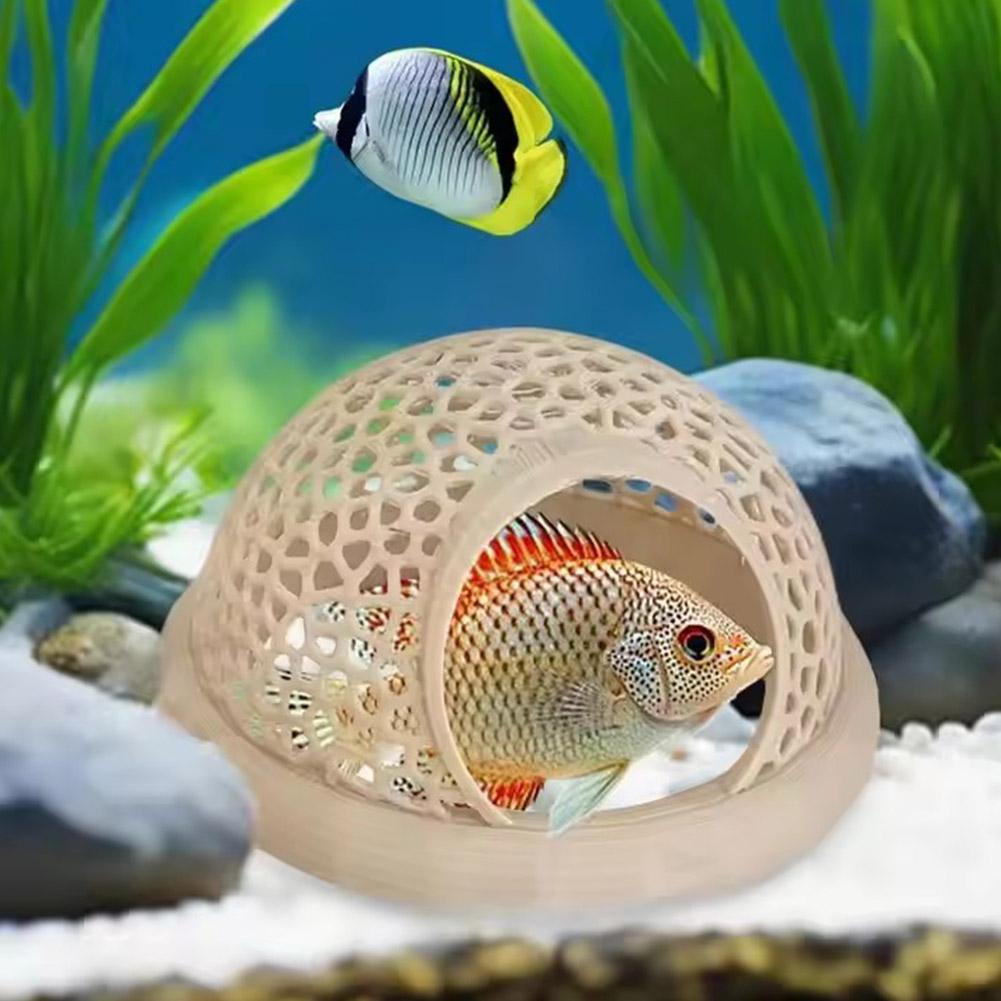 Aquarium Floating Cave Fish Sh - огляд і ціна Aquarium Fish Cave