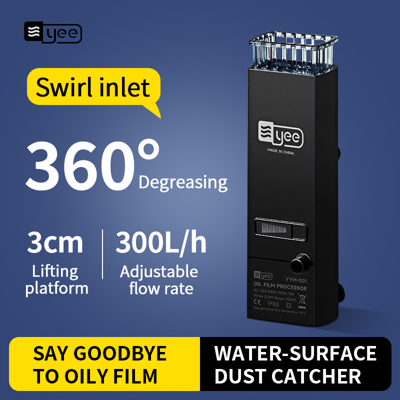 3W Aquarium Surface Oil Skimme - огляд і ціна Aquarium Fish Waste Collector