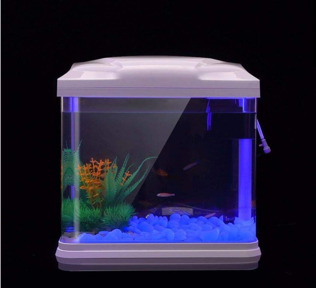 Fish Tank Rocks Glow Blue Pebb - огляд і ціна Fish Aquarium Home