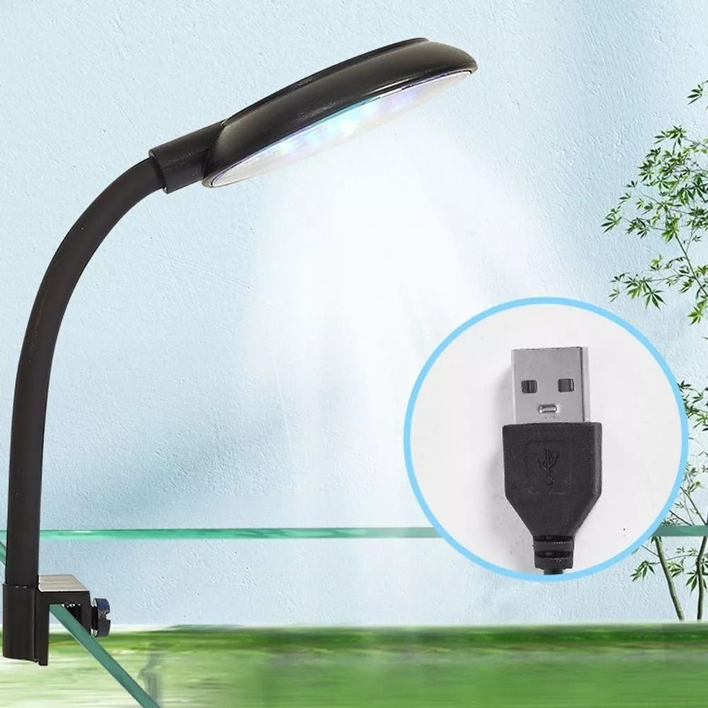 New Mini Fish Tank Clip Lamp 5 - огляд і ціна Aquarium Fish Live