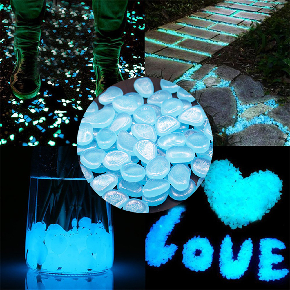 50pcs Luminous Stone Fluoresce - огляд і ціна Fish Aquarium Home