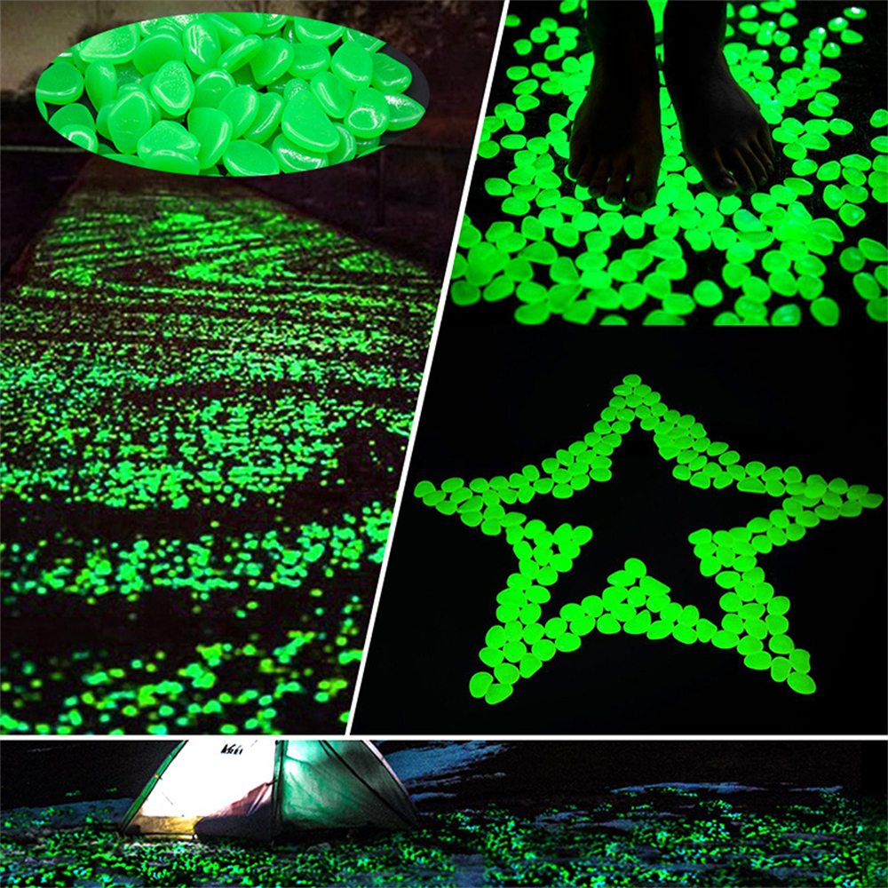 50pcs Luminous Stone Fluoresce - огляд і ціна Fish Aquarium Home