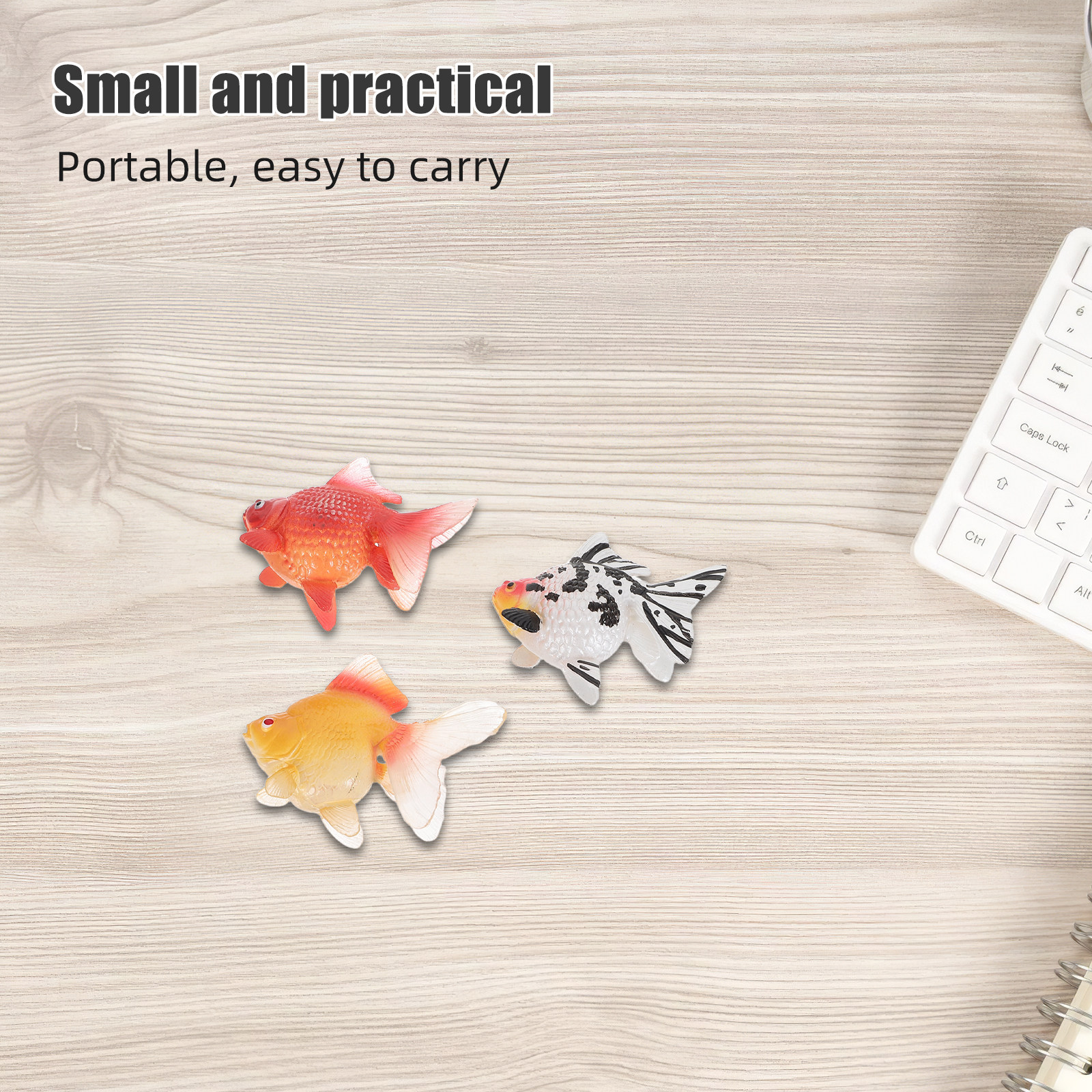 3Pcs Realistic Artificial Koi  - огляд і ціна Aquarium Fish Artificial