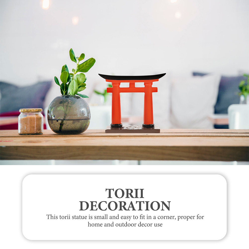 2Pcs Mini Japanese Torii Gate  - огляд і ціна Aquarium Fish Japanese