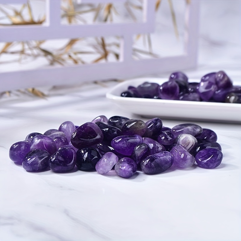 Natural Amethyst Raw Stone Pol - огляд і ціна Fish Aquarium Home