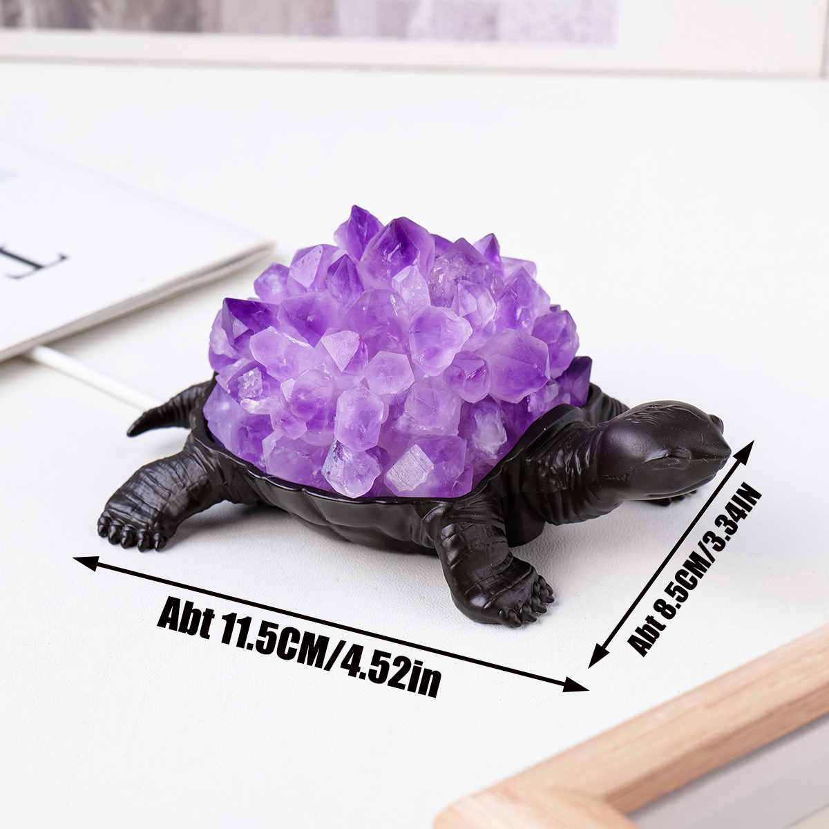 1PC Natural Crystal Amethyst C - огляд і ціна Aquarium Fish Live