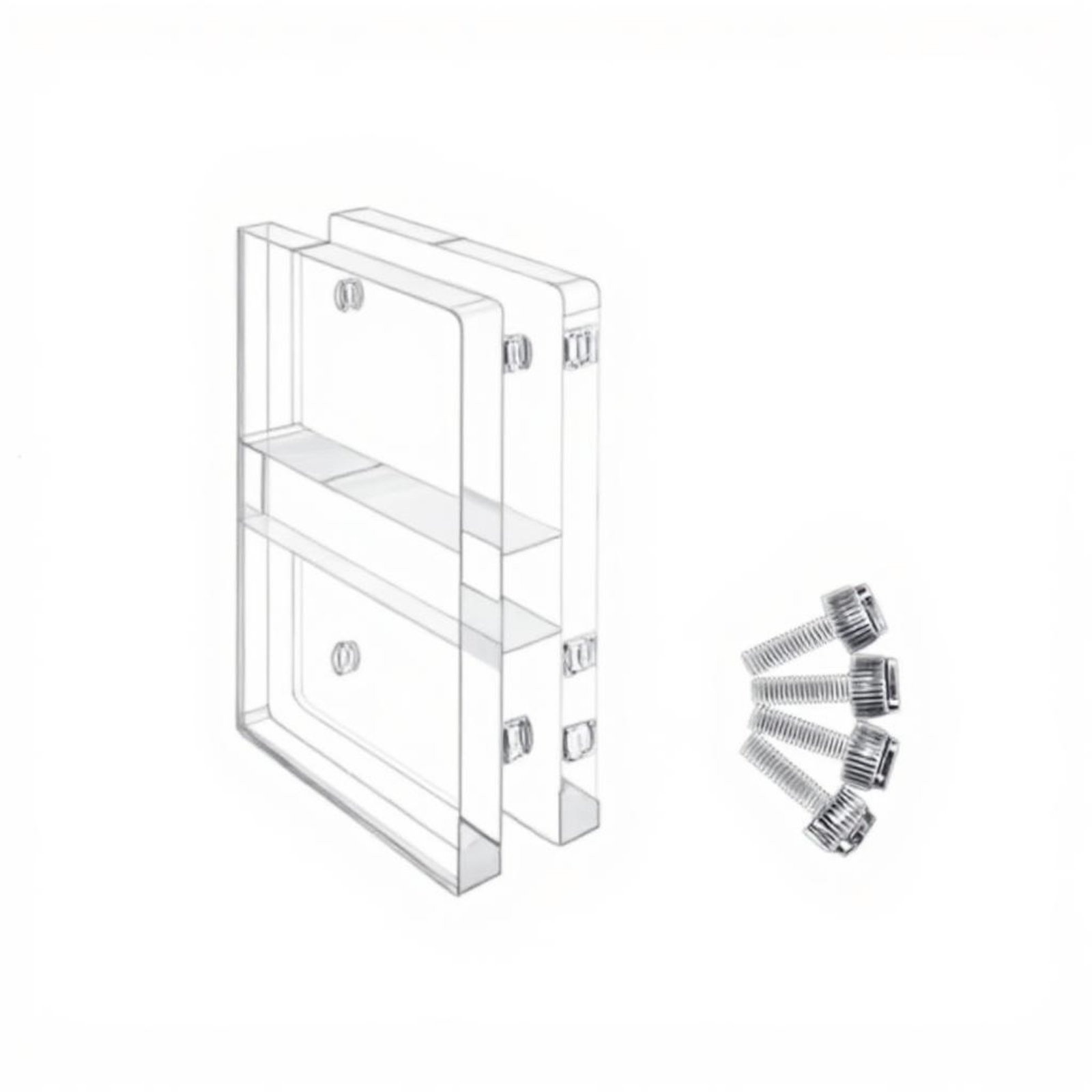 Acrylic Aquarium Jump Guard Di - огляд і ціна Aquarium Fish Jump Guard