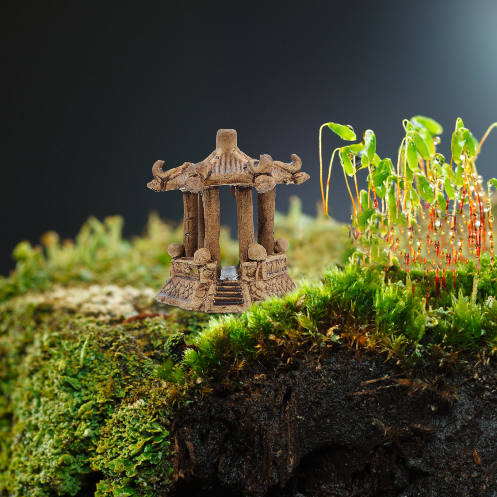 Miniature Ceramic Hexagonal Pa - огляд і ціна Aquarium Fish Accessories