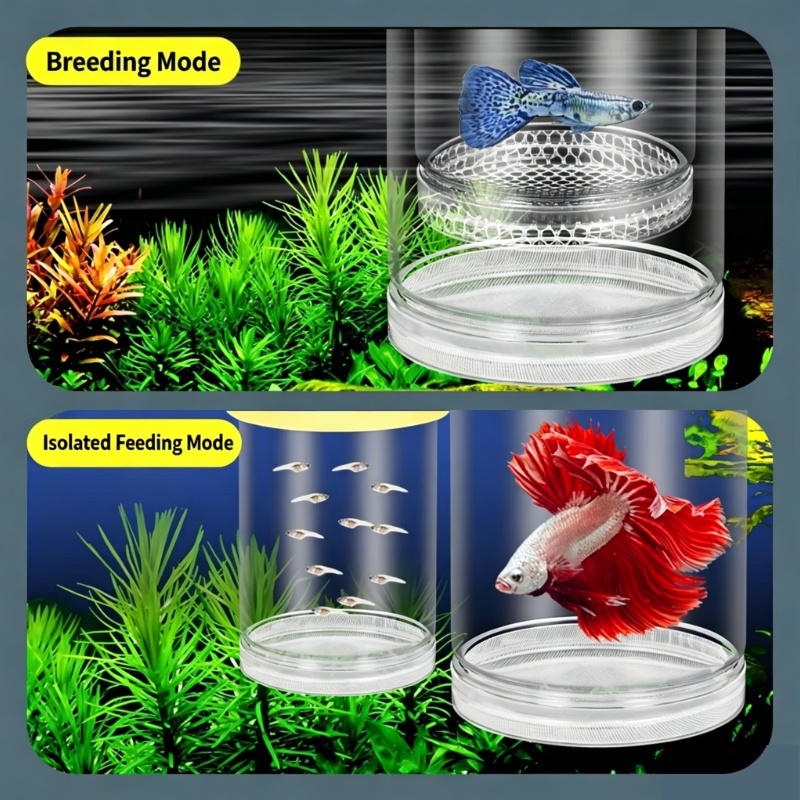 Transparent Floating Aquarium  - огляд і ціна Aquarium Fish Cave