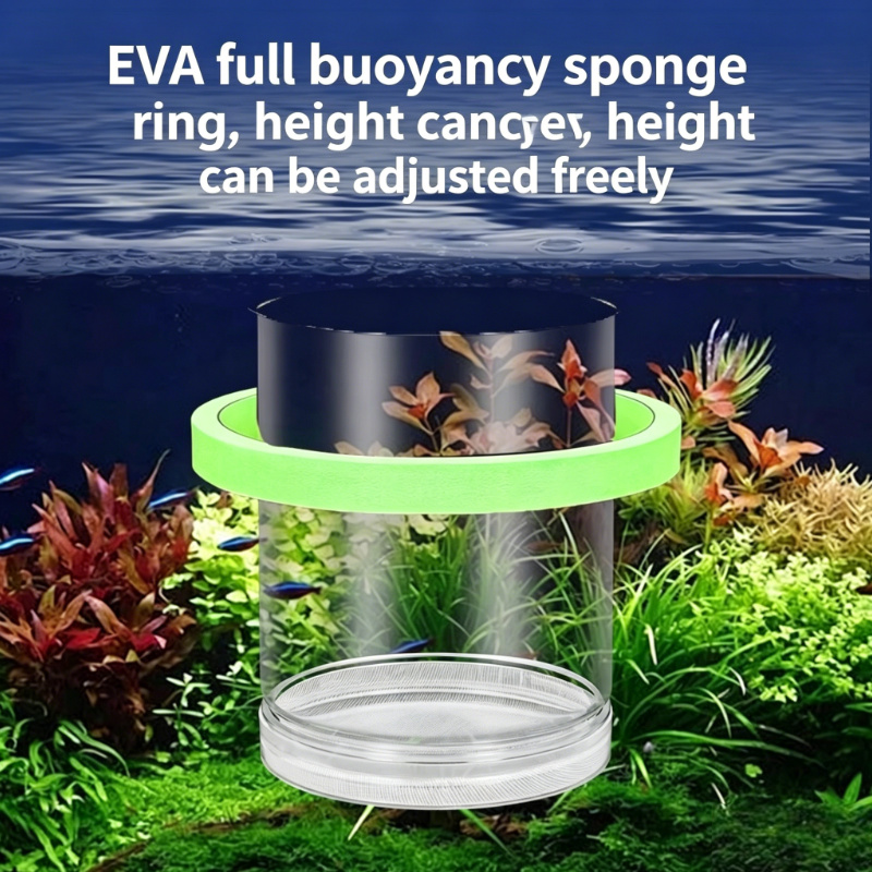 Transparent Floating Aquarium  - огляд і ціна Aquarium Fish Cave