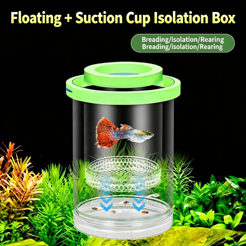 Transparent Floating Aquarium  - огляд і ціна Aquarium Fish Cave