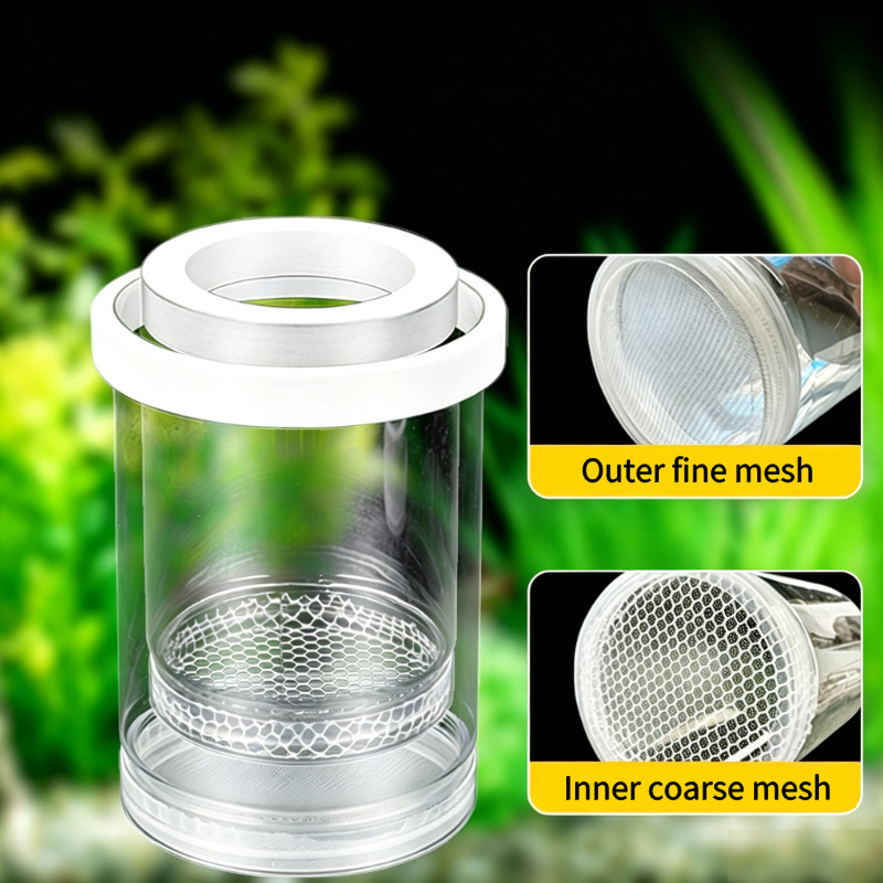 Transparent Floating Aquarium  - огляд і ціна Aquarium Fish Cave