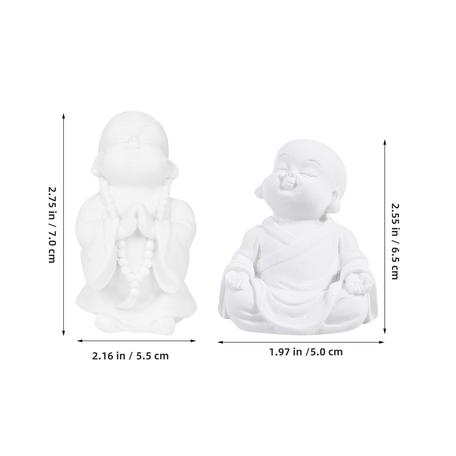 4Pcs Resin Buddha Statue Home  - огляд і ціна Fish Aquarium Home