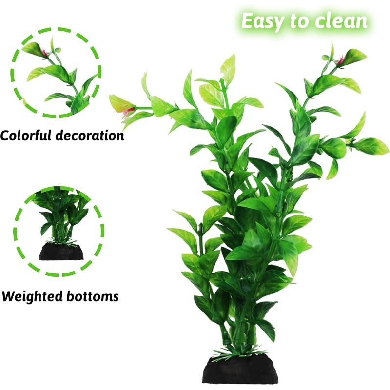 10/20Pcs Artificial Aquarium P - огляд і ціна Aquarium Fish Accessories