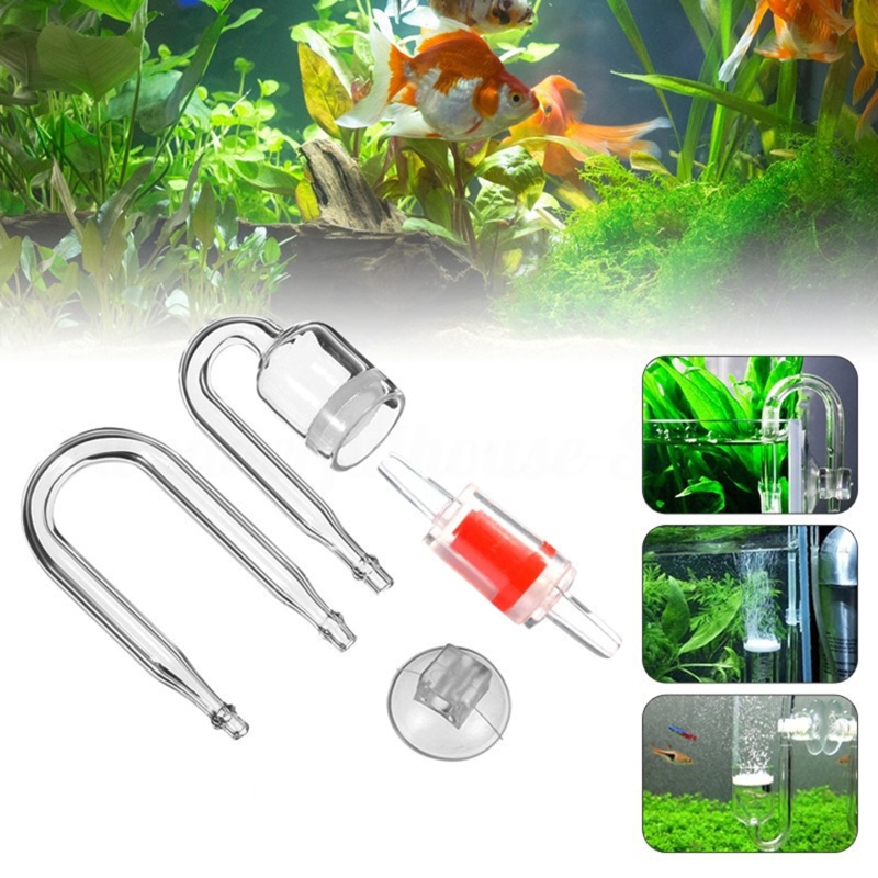4pcs Set DIY CO2 Diffuser For  - огляд і ціна Aquarium Fish Live