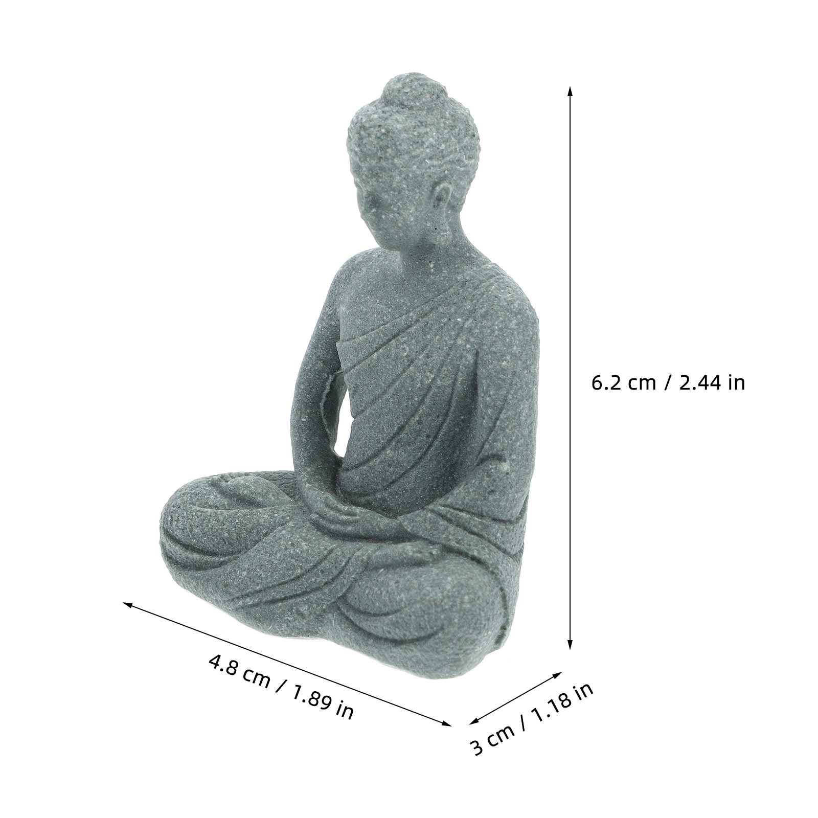 Compact Resin Buddha Statue fo - огляд і ціна Fish Aquarium Home