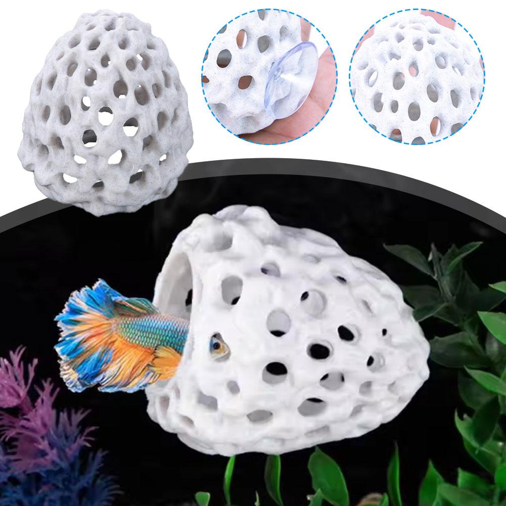 1/2PCS Simulated Porous Coral  - огляд і ціна Aquarium Fish Cave