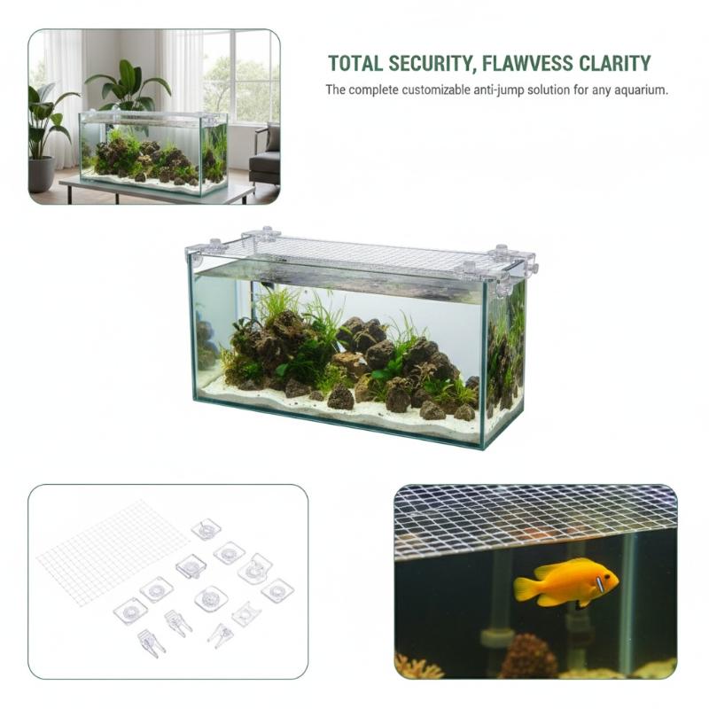 Aquarium Net for Fish Tank 1Pc - огляд і ціна Aquarium Fish Jump Guard